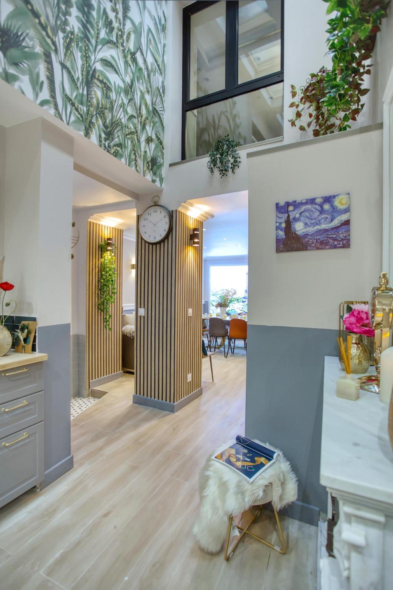 Elegant Triplex In Paris - Ideal For 10 - Aircon Luaran gambar