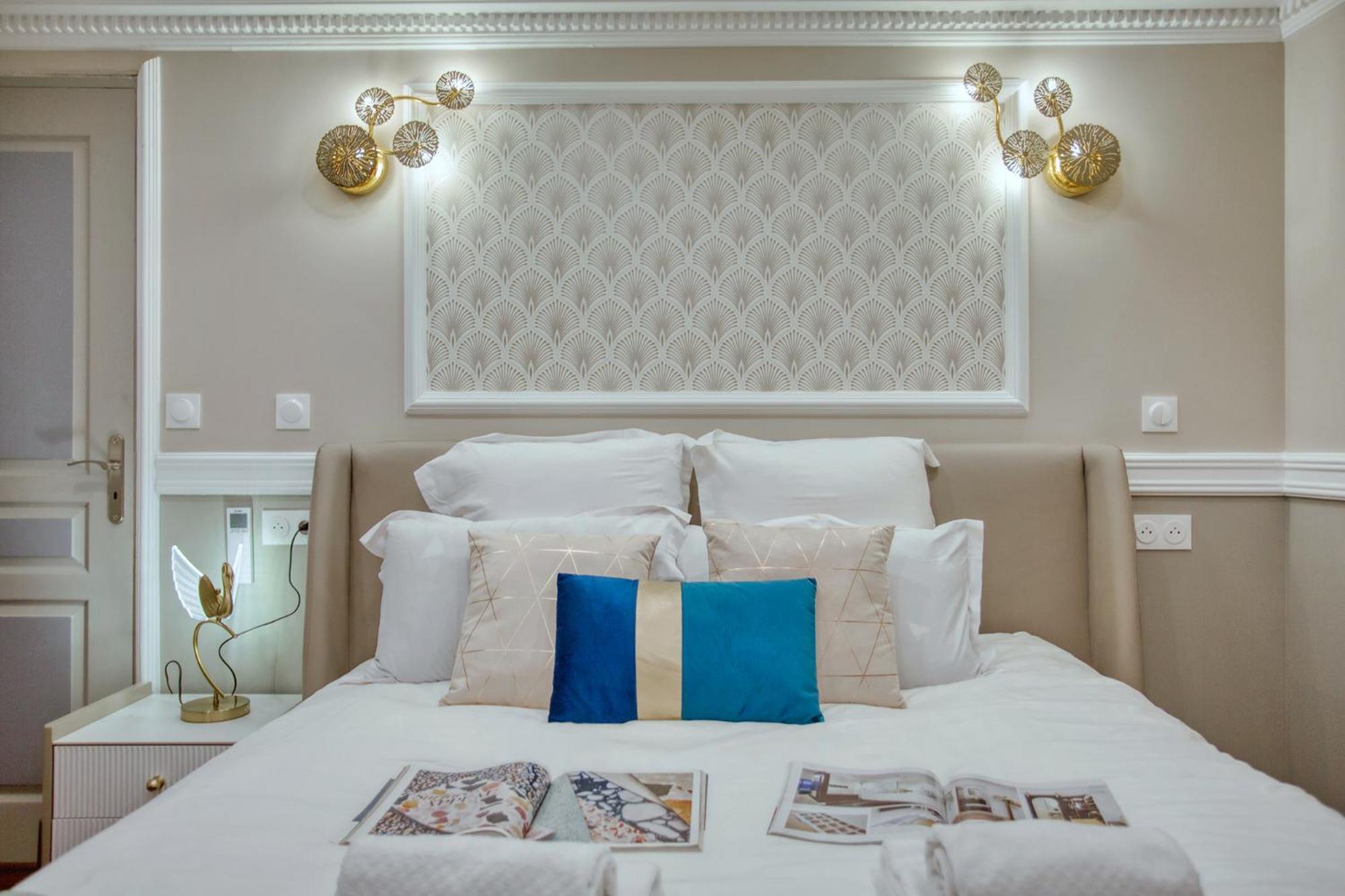 Elegant Triplex In Paris - Ideal For 10 - Aircon Luaran gambar