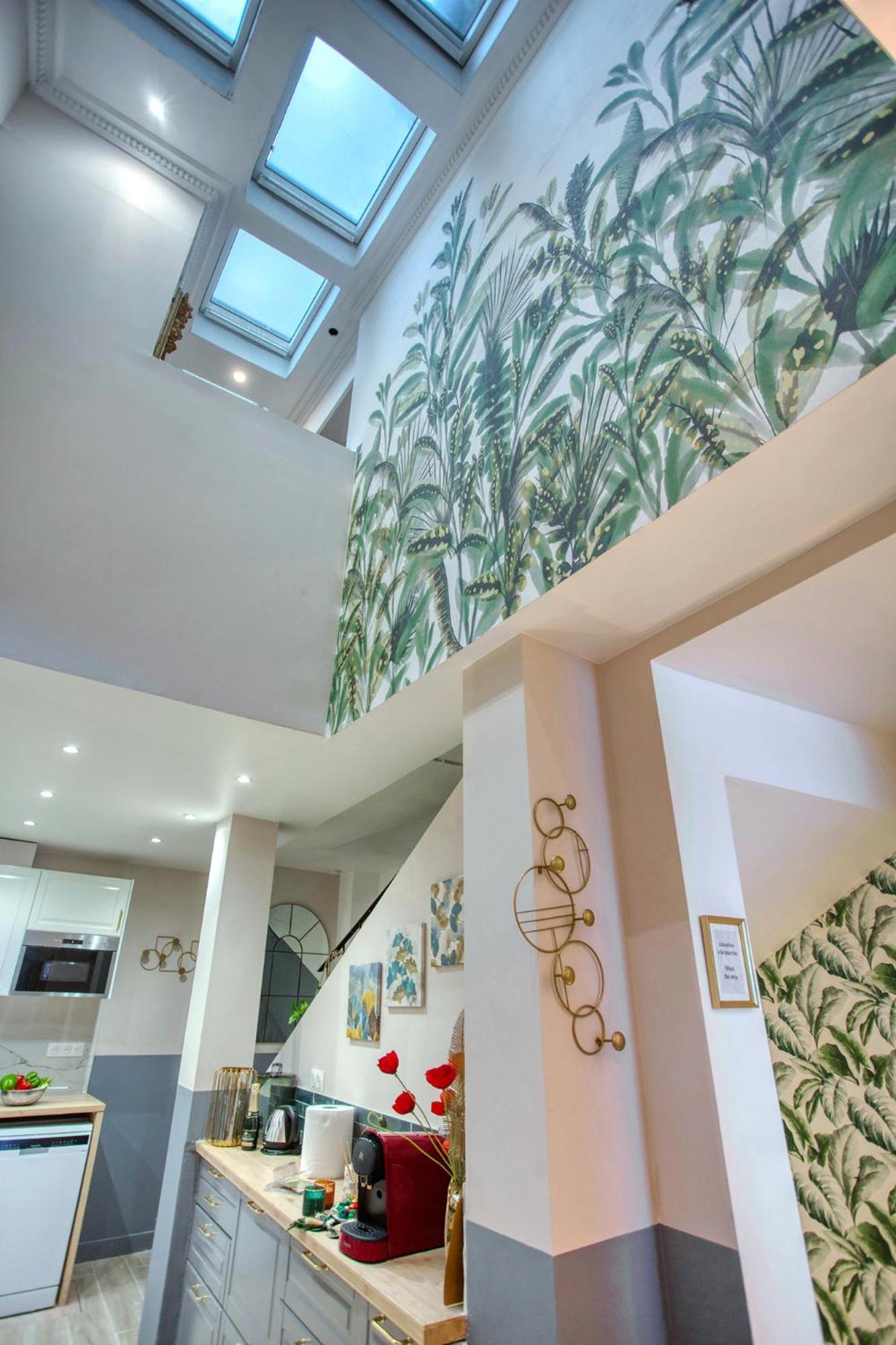Elegant Triplex In Paris - Ideal For 10 - Aircon Luaran gambar