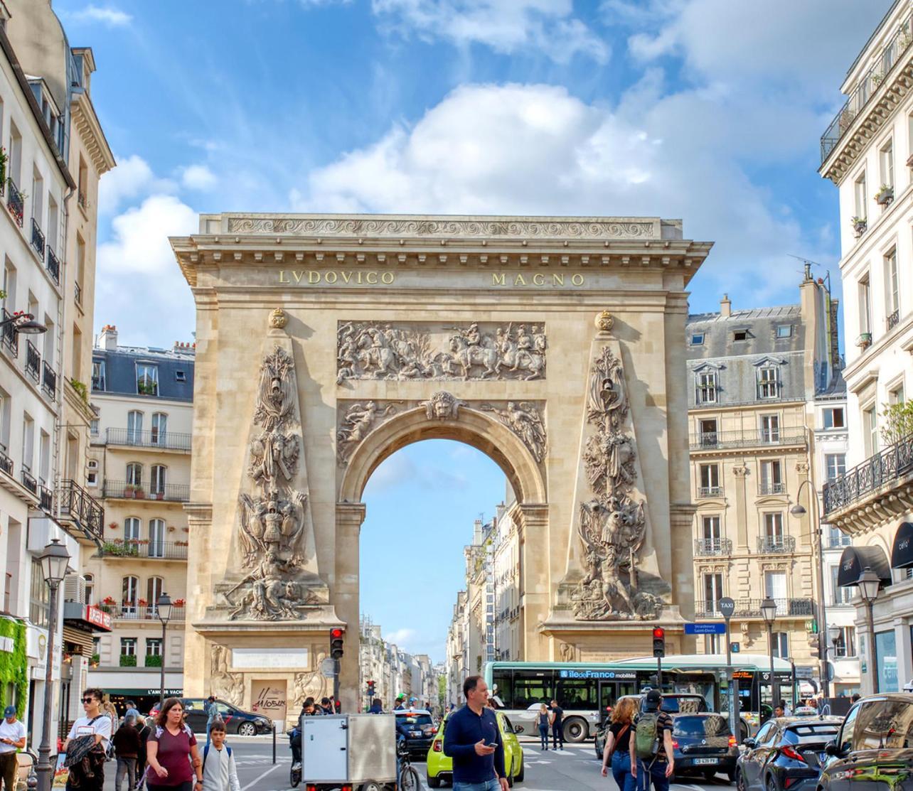 Elegant Triplex In Paris - Ideal For 10 - Aircon Luaran gambar